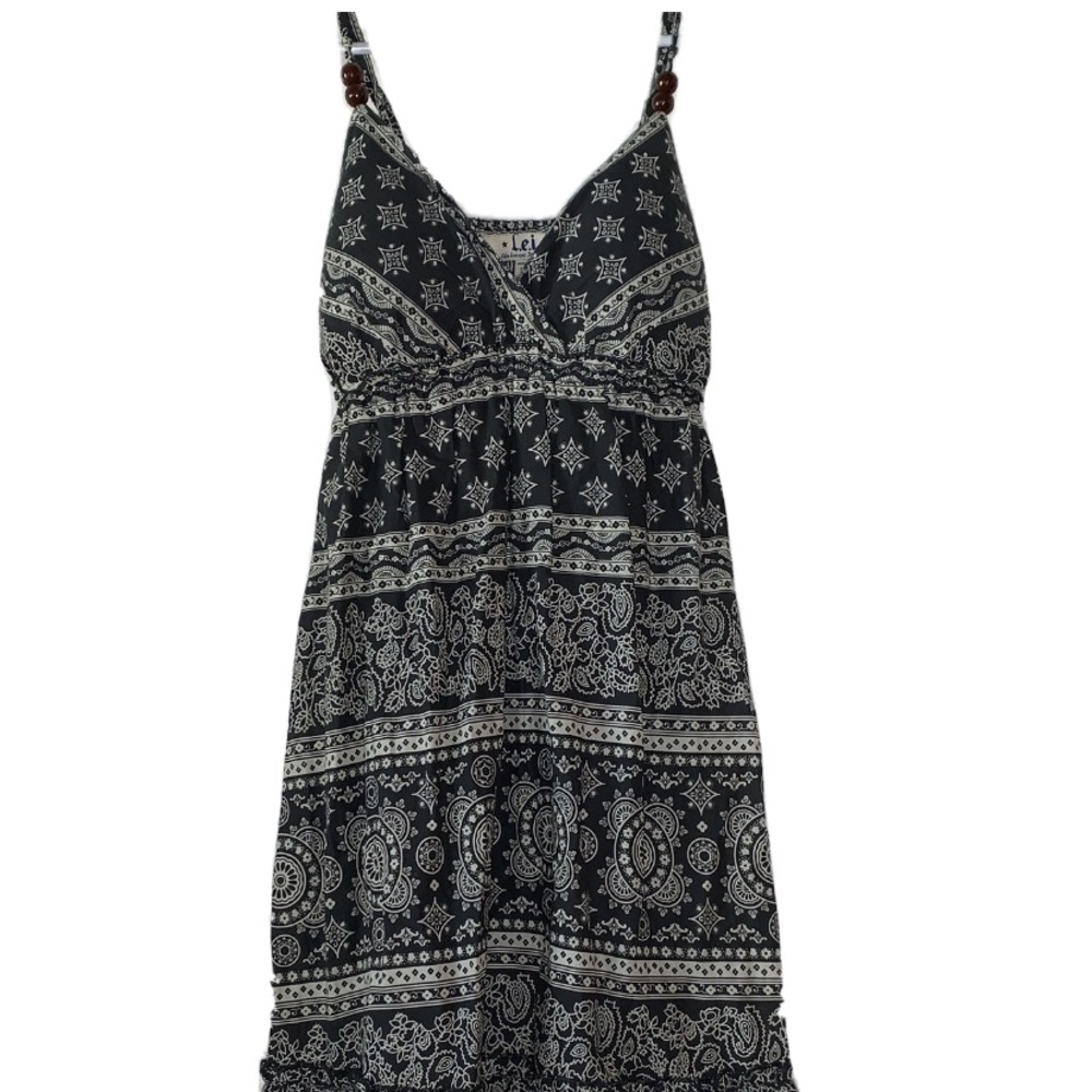 Vintage Style Paisley Print Dress